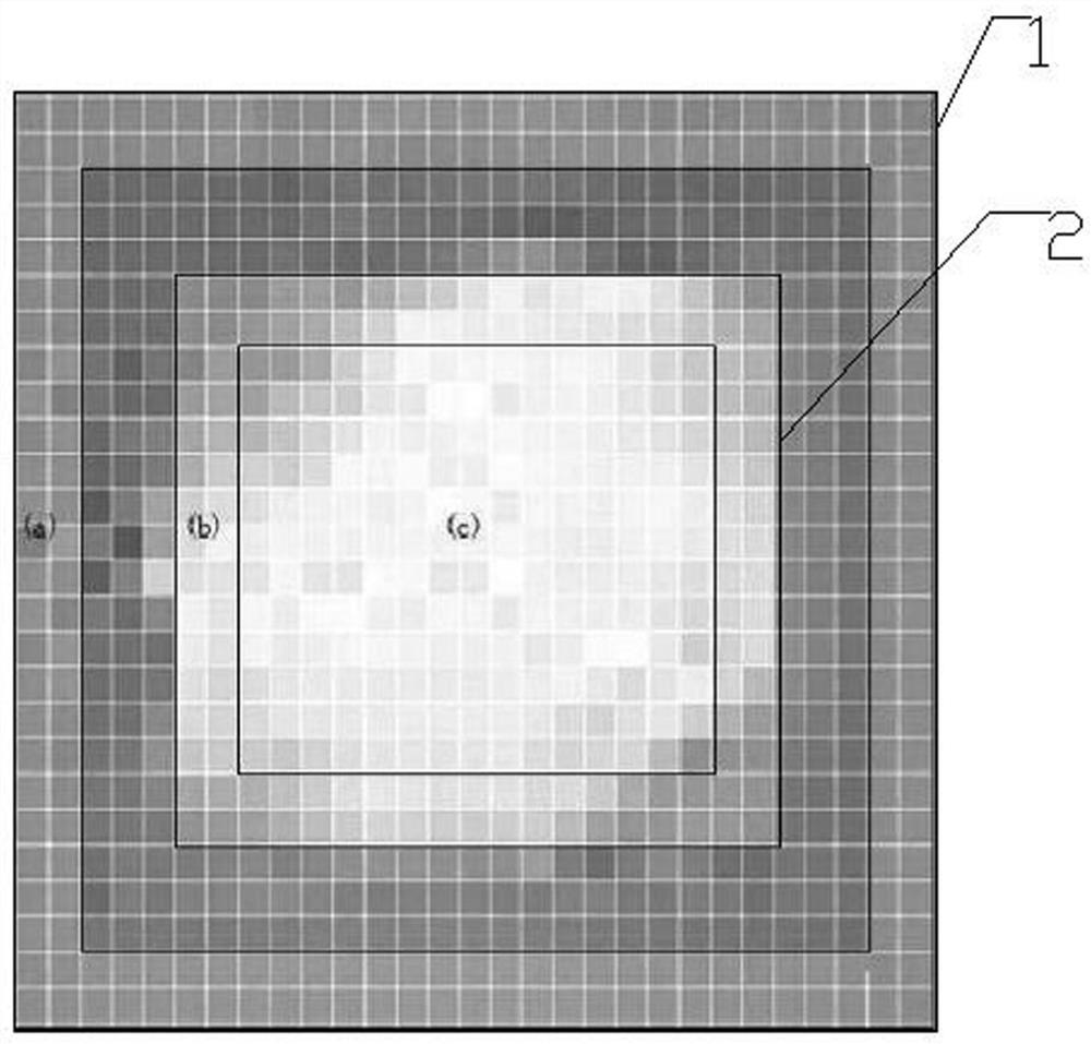 Luminous target object video agglomerate fog visibility monitoring method