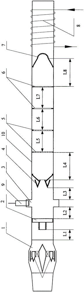A two-phase high-frequency pre-explosion device