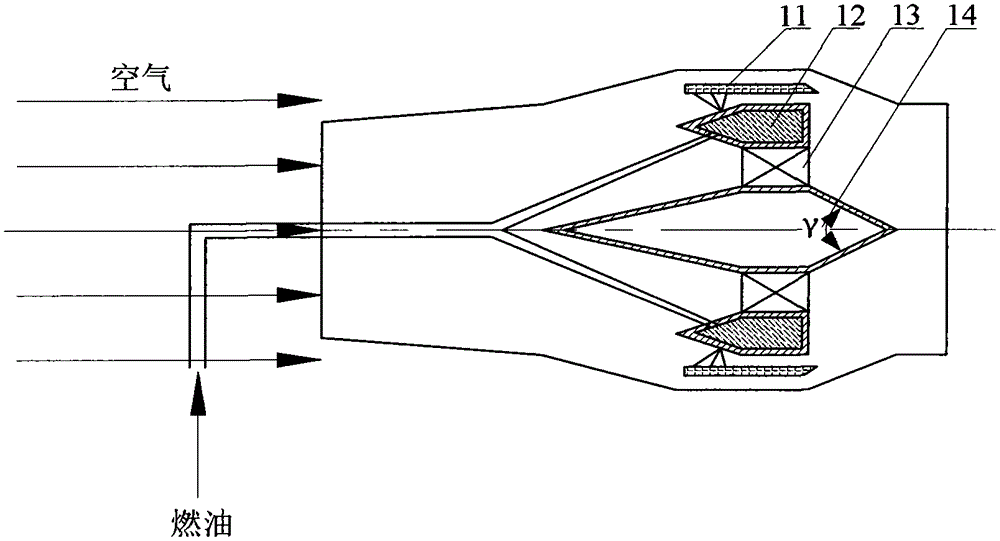 A two-phase high-frequency pre-explosion device