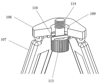 Online surveying and mapping detection device and method for storage tank body