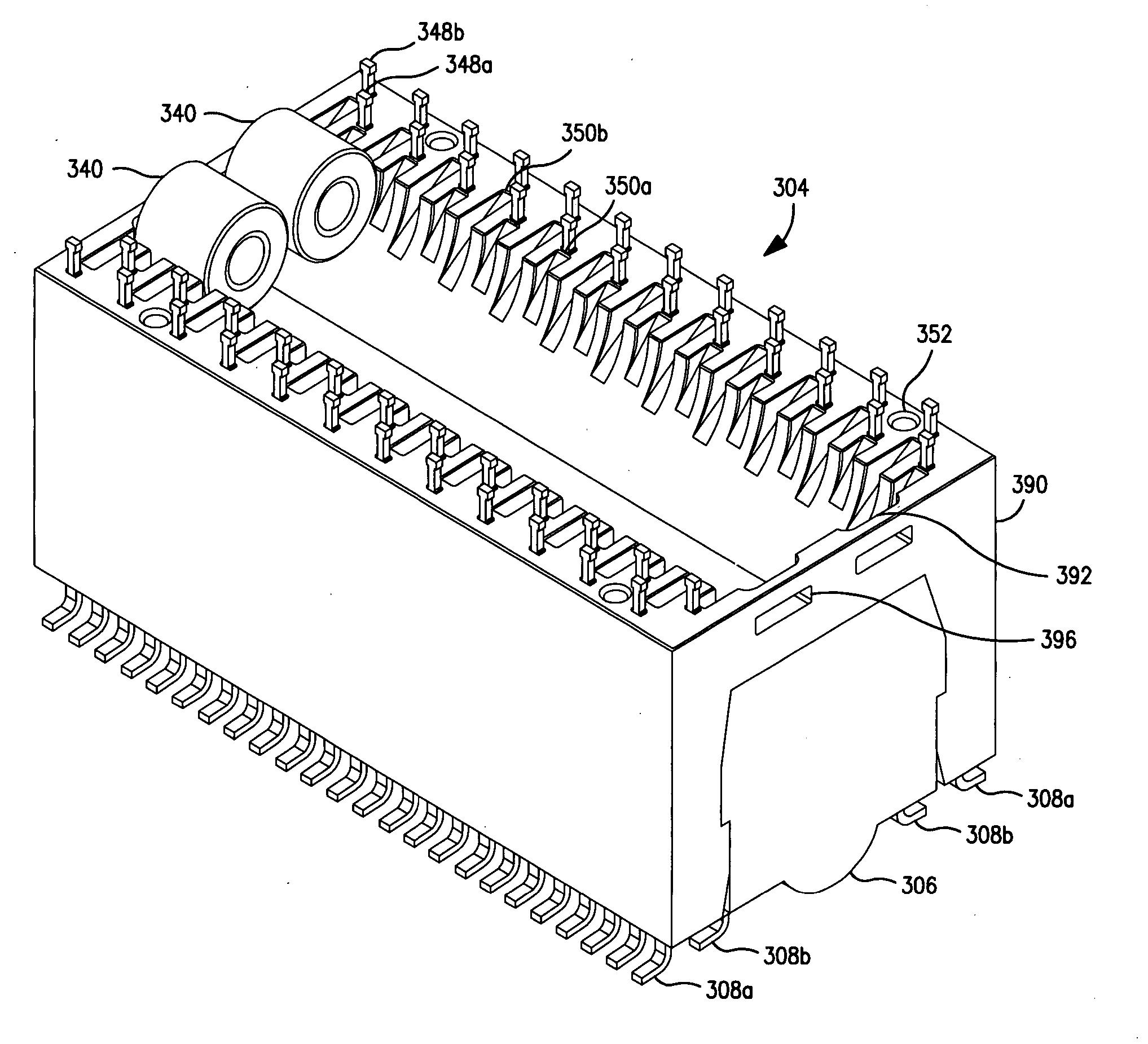 Modular electronic header assembly and methods of manufacture
