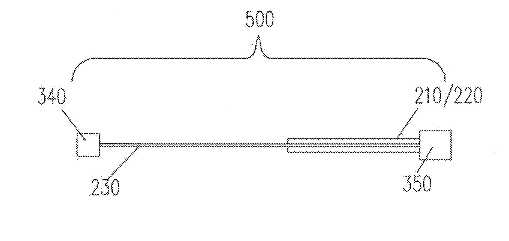 Mounting and fixing structure for optical fiber of photoelectron device