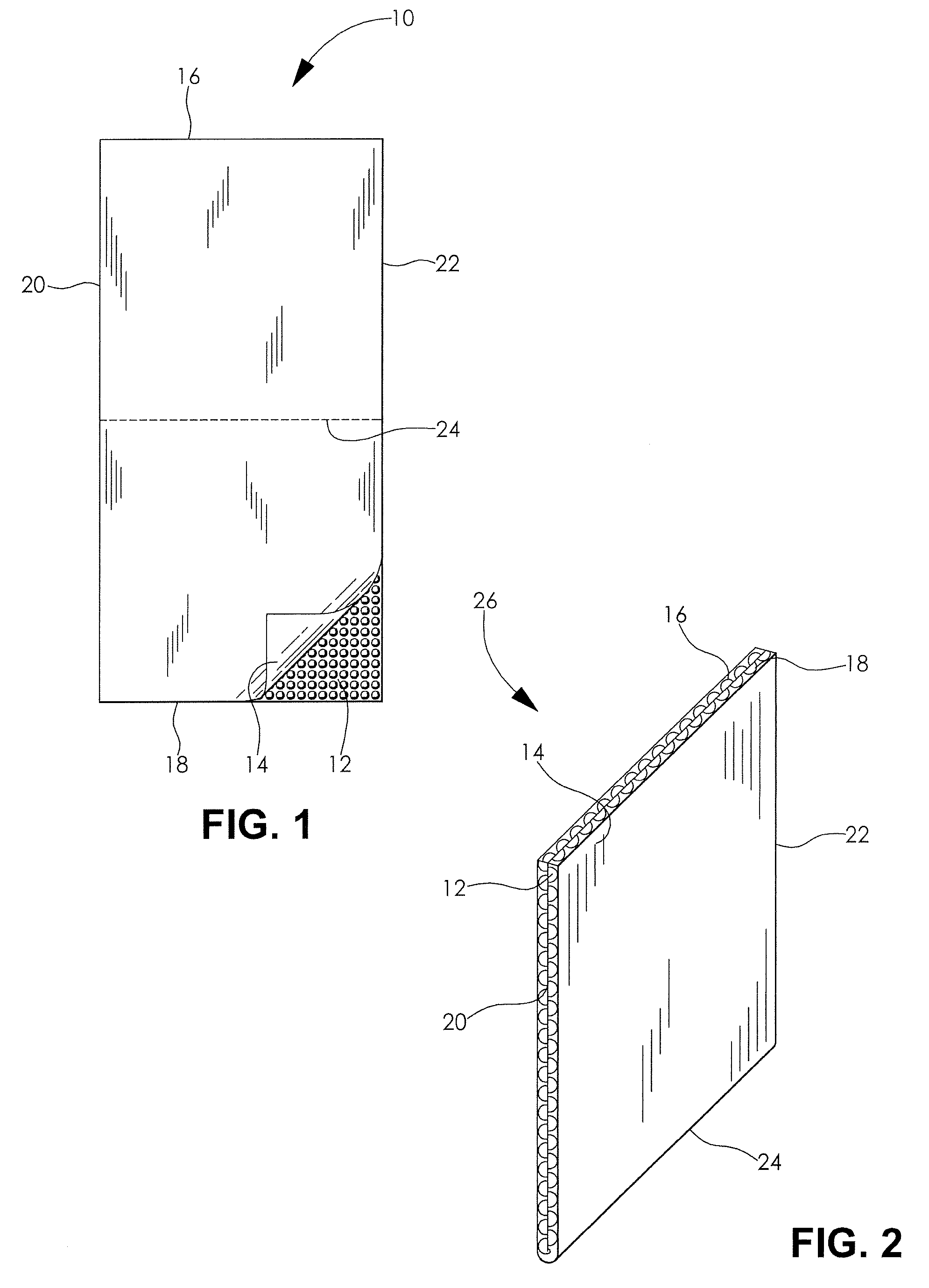 Insulated package insert apparatus and method