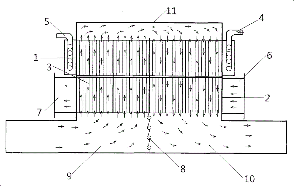 Boiler tail portion smoke heat energy recovery and low-temperature sulfur removal device and method