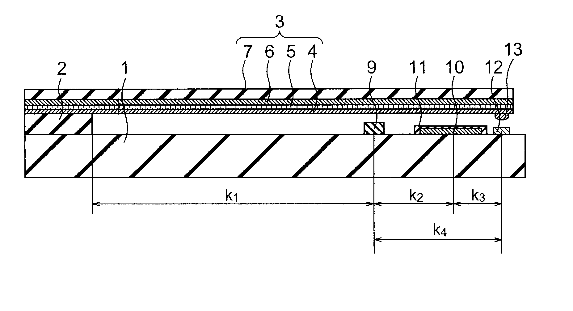 MEMS device with low operation voltage, large contact pressure force, and large separation force, and portable communication terminal with the MEMS device