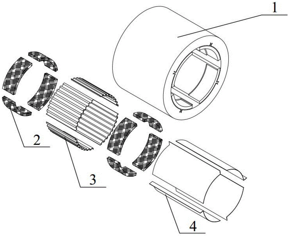 Novel tilting pad radial gas bearing