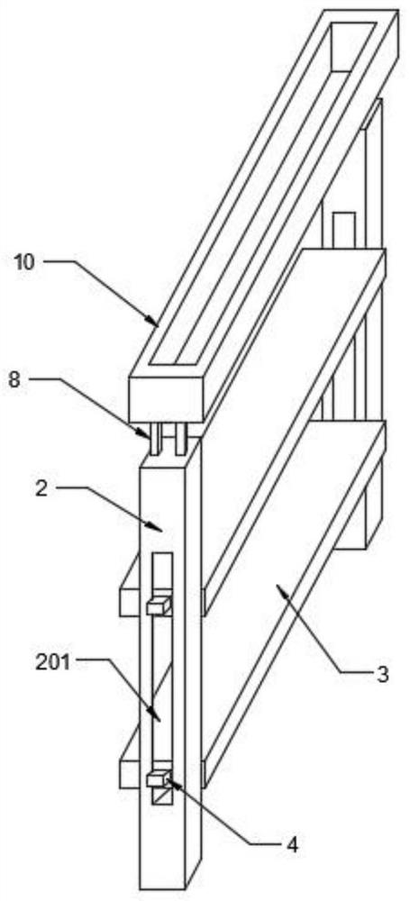 Moving and rotating mechanism and cloth cutting device for cotton textile production
