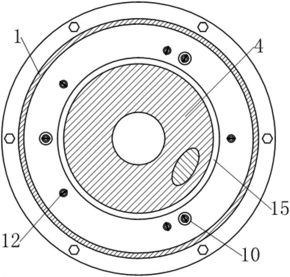 Composite spring damper with early rigidity capable of being preset