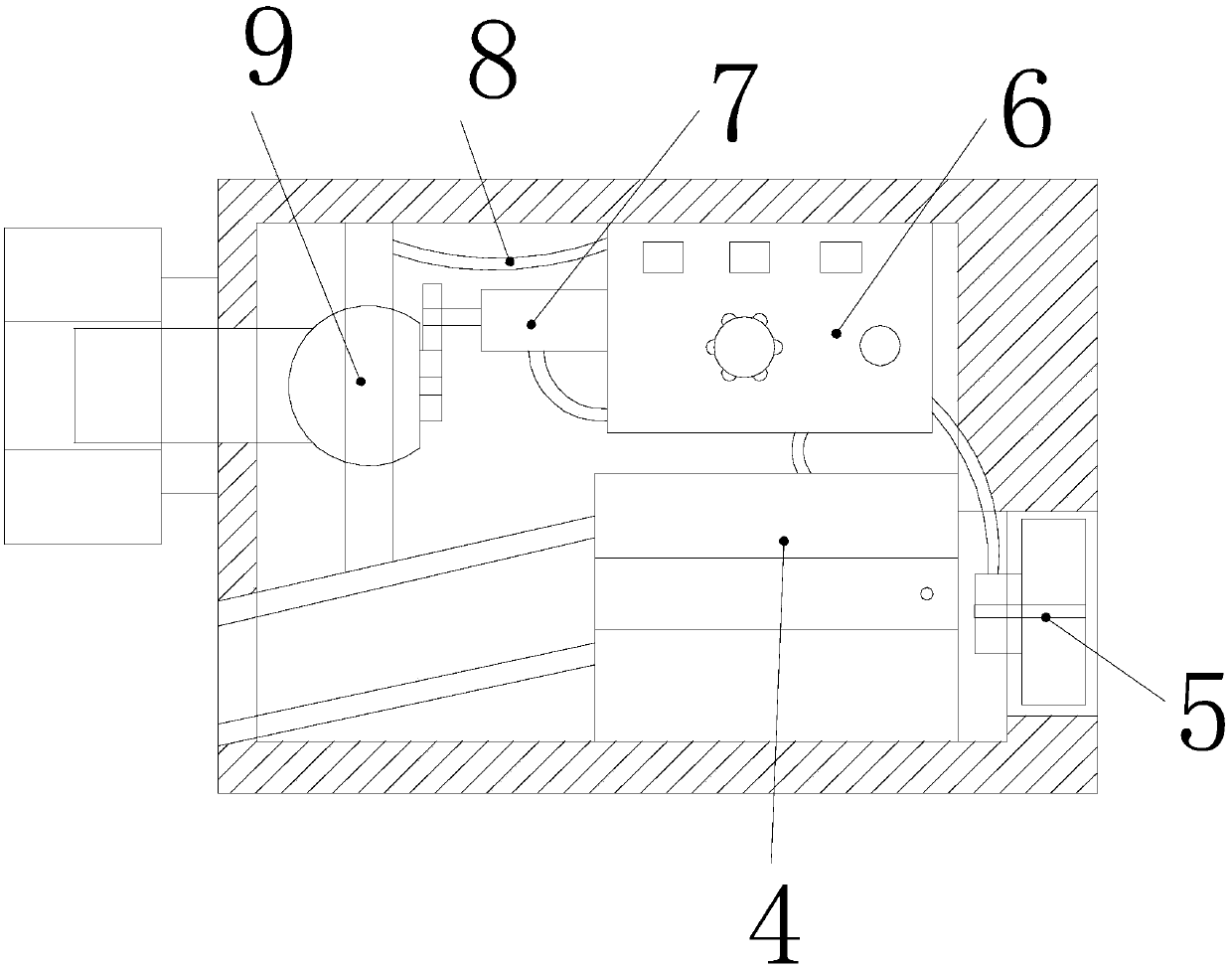 Light source conversion controller based on induction regulation of carbon oxide of bar infield