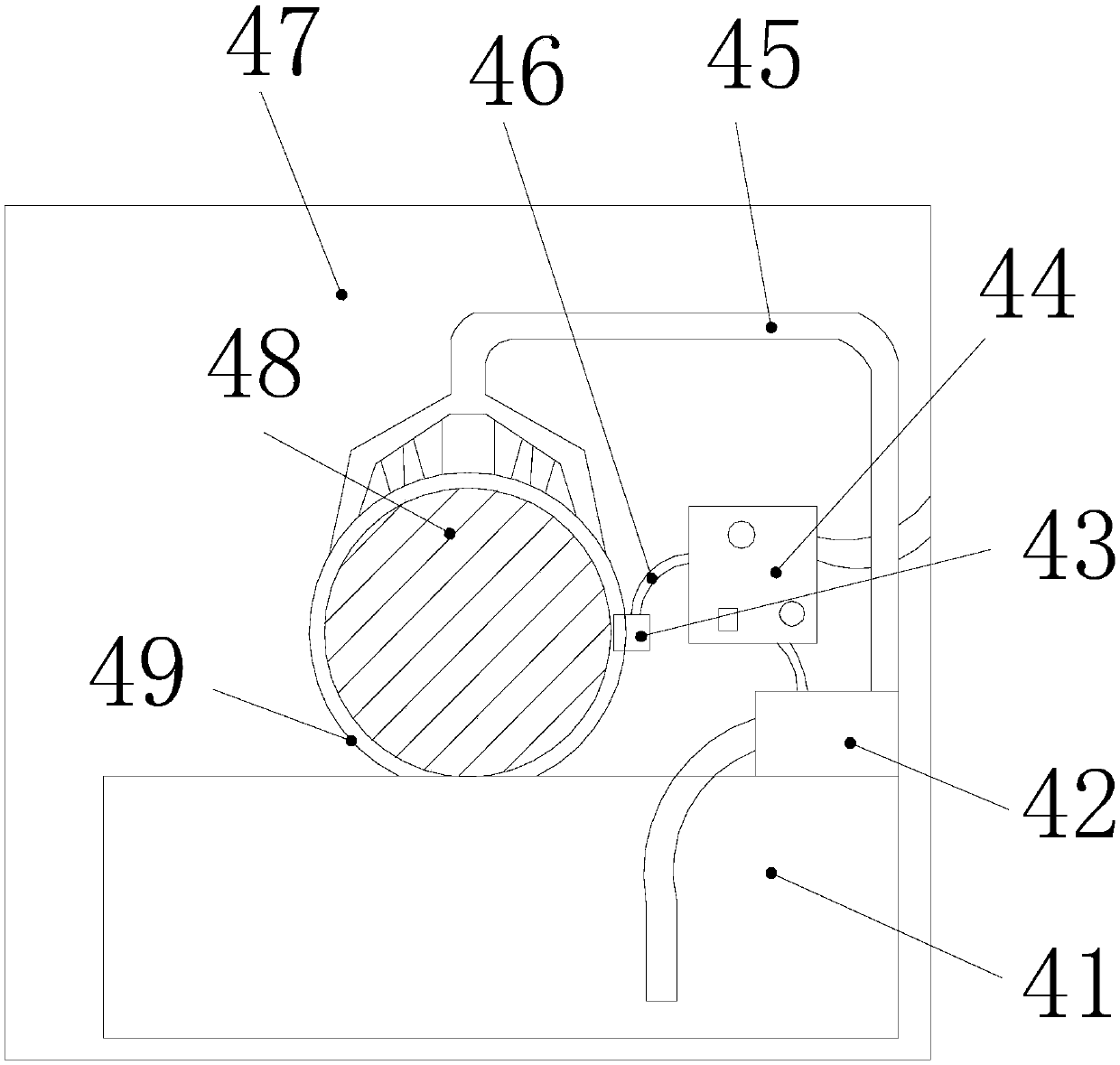 Light source conversion controller based on induction regulation of carbon oxide of bar infield