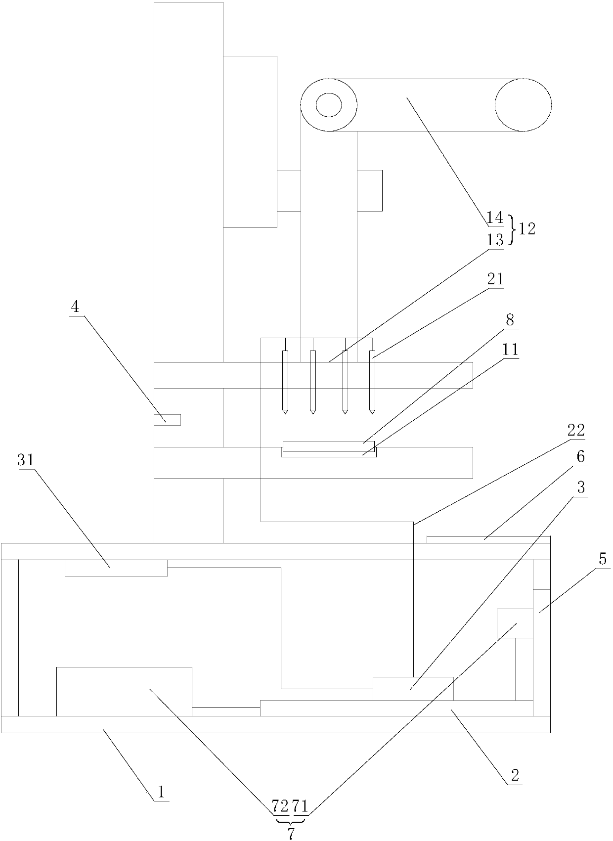 Internet-of-Things instrument paster SIM card performance detection apparatus and method therefor