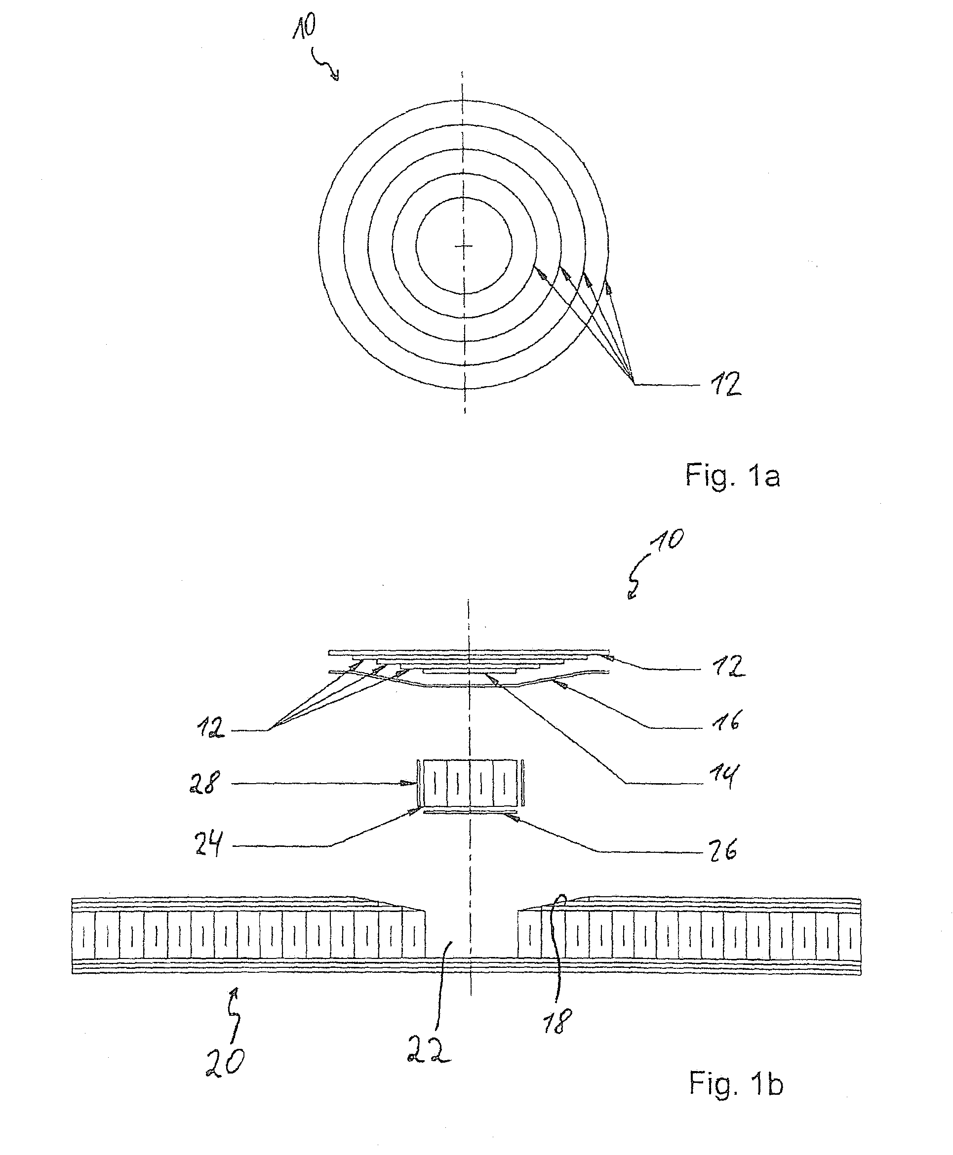 Monitoring device for repair patches, repair kit, and method for monitoring a repair patch