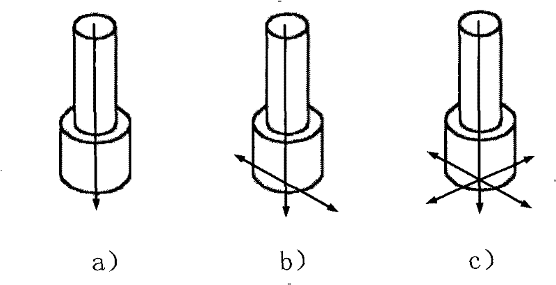 System and method for part process feature detection in three-coordinate numerical control machining