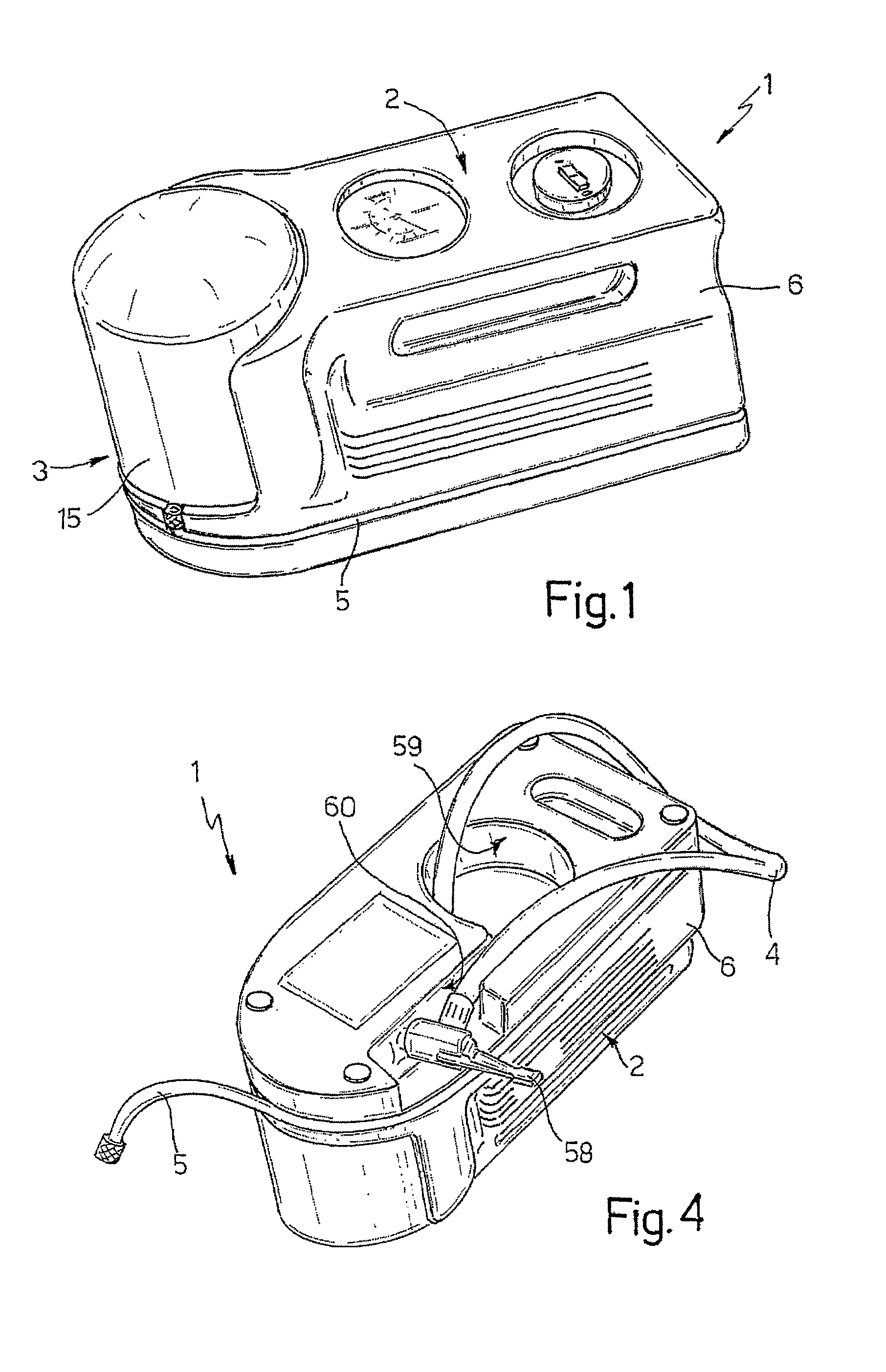 Container for sealing liquid for repairing inflatable articles, in particular tyres, and repair kit featuring such a container