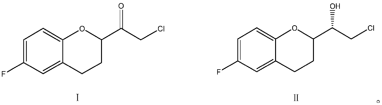 A kind of preparation method of (s)-2-chloro-1-(6-fluoro-1-chroman-2-yl)-ethanol