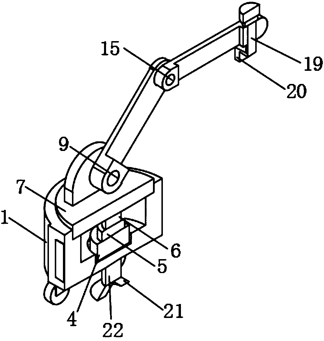 Mechanical arm for teaching demonstration