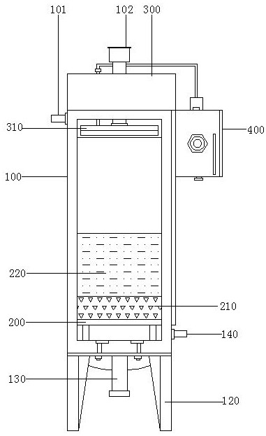 Sludge incineration flue gas desulfurization system