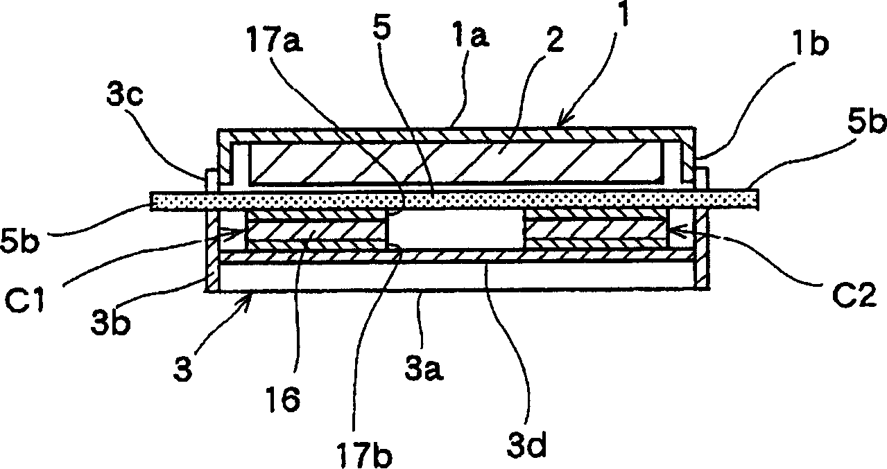 Non-reversible circuit component and sending/receiving module using the same