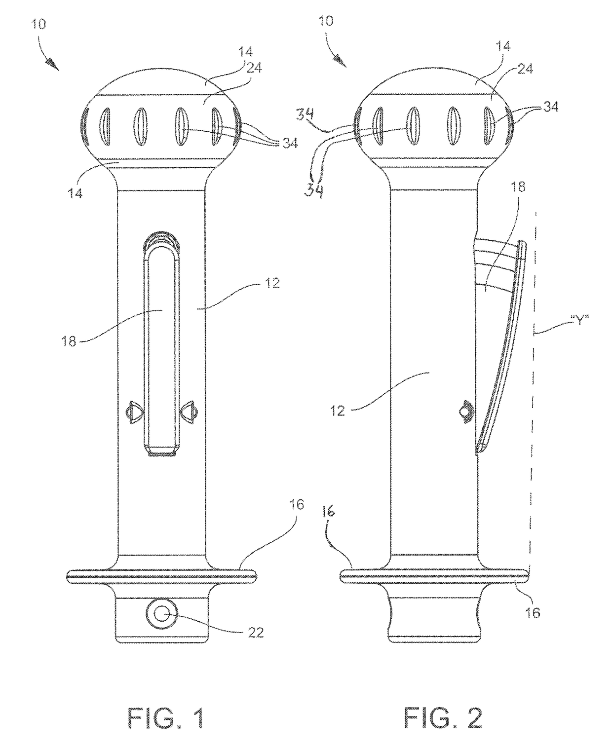 Handle apparatus and cleaning device comprising same