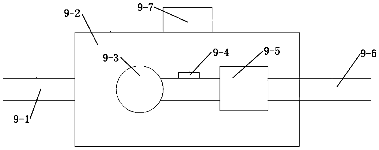 Source separation negative-pressure toilet deodorization system