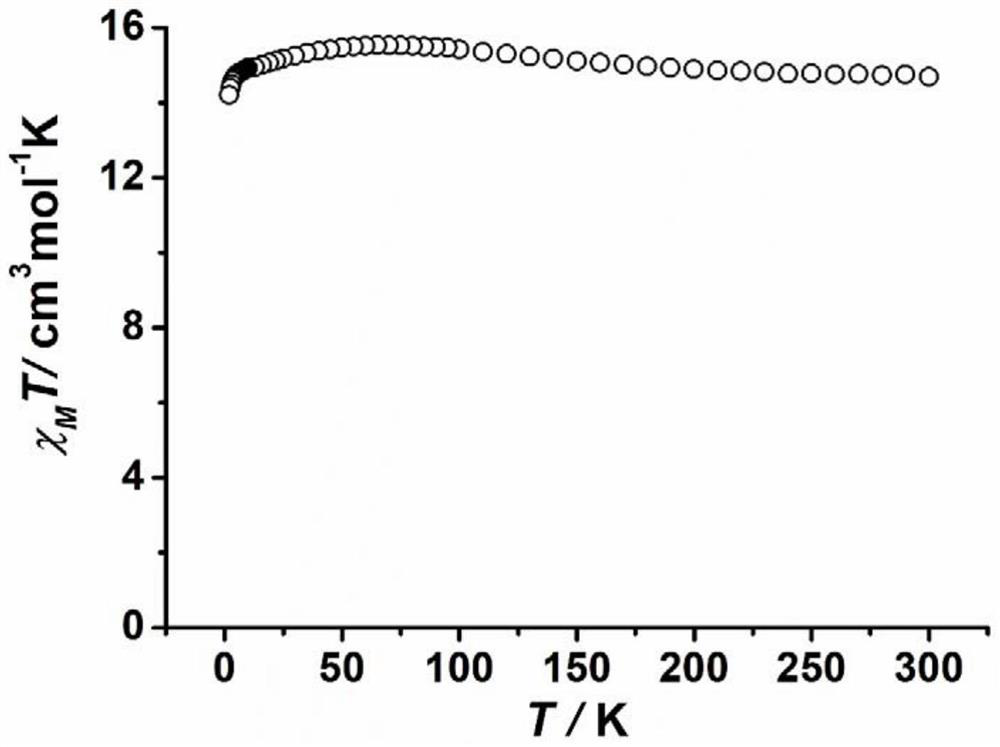 Hexagonal biconical mononuclear dysprosium compound, preparation method and application thereof