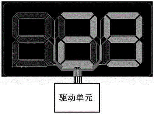 Electrowetting display screen and vehicle speed prompting screen based on electrowetting display