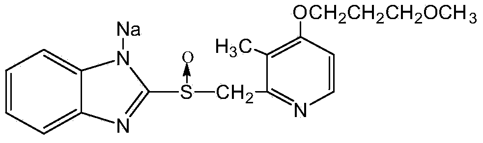 Enteric-coated preparation of rabeprazole sodium and preparation method thereof