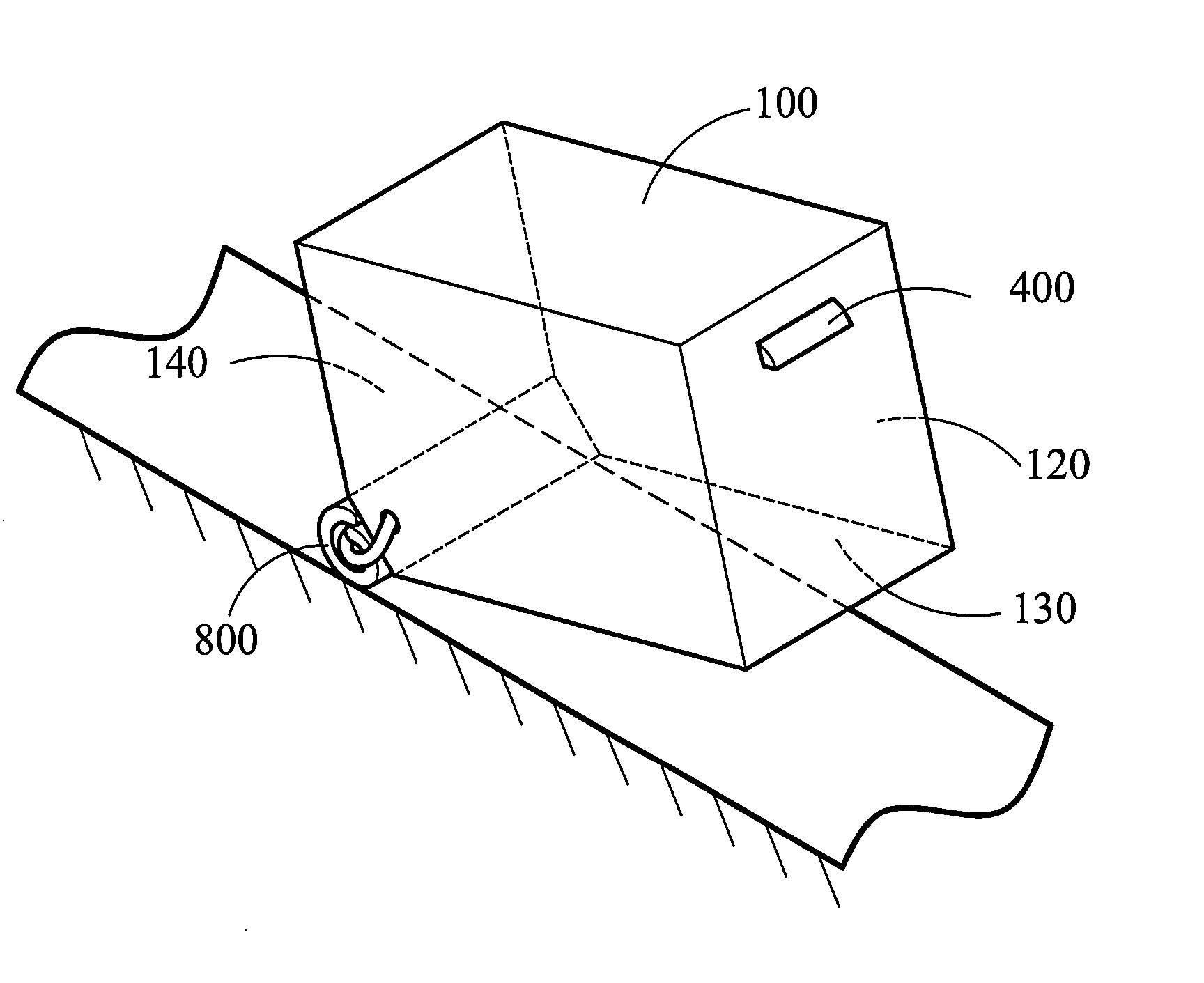 Packaging structure for electronic device