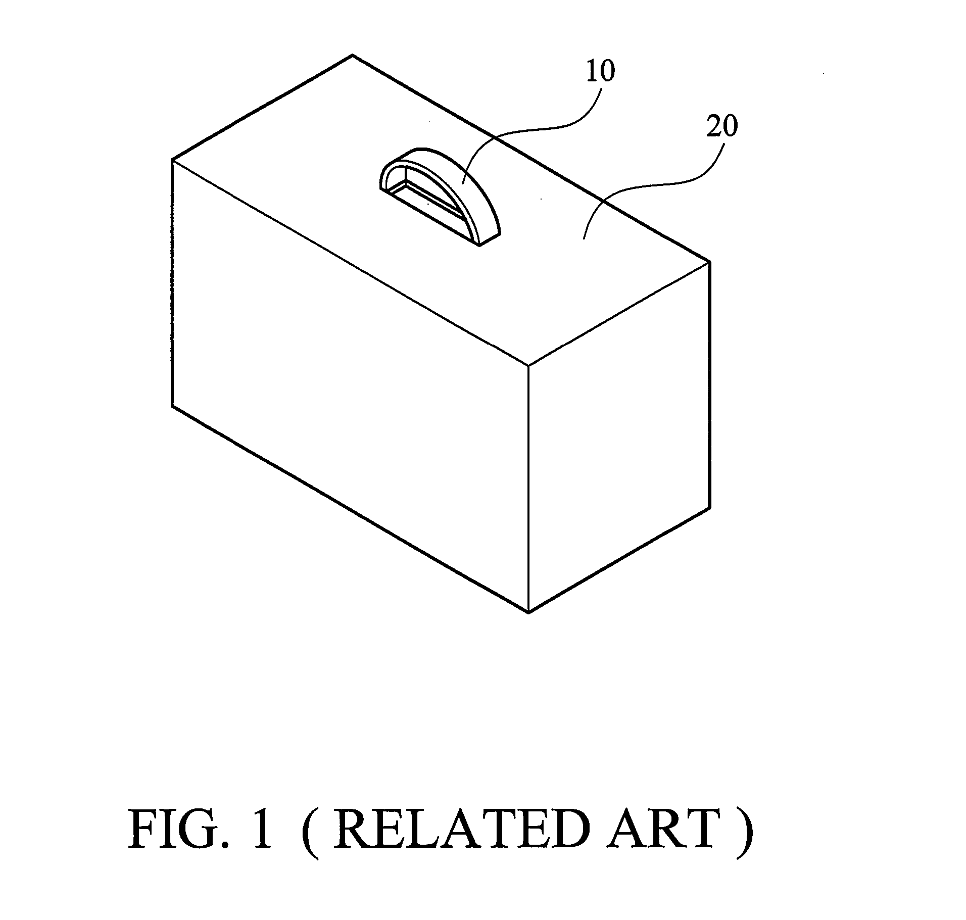 Packaging structure for electronic device