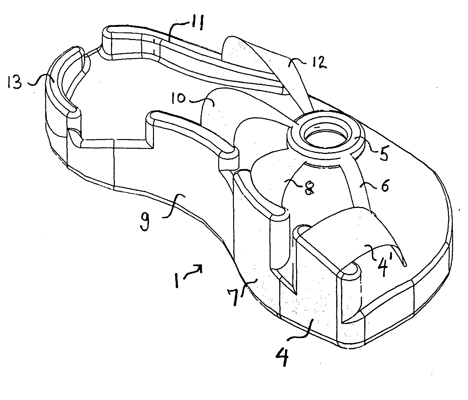 Orthopedic corrective sandal or shoe