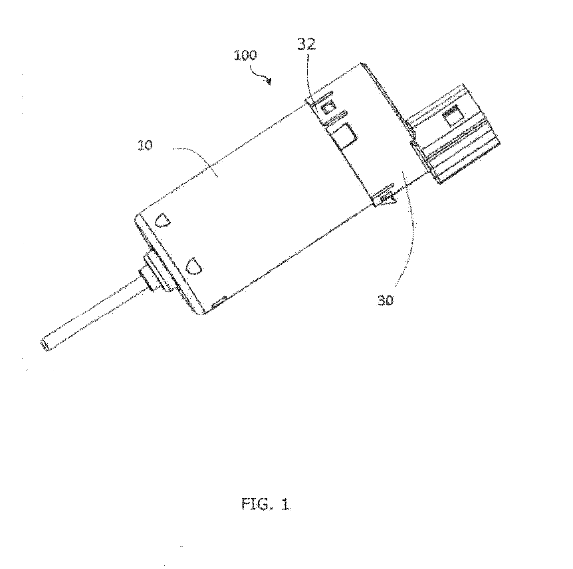 Motor and End Cap Assembly Thereof