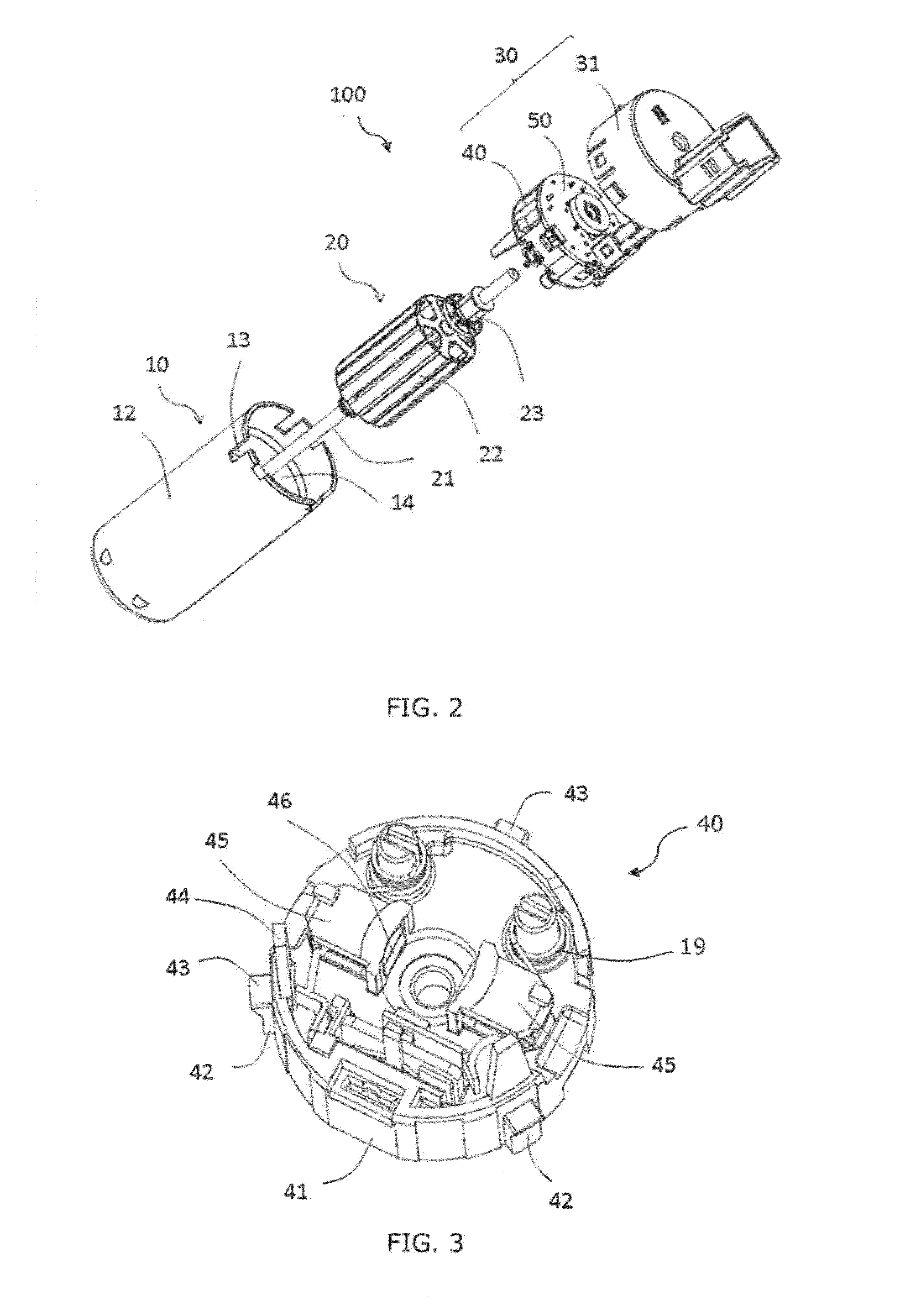 Motor and End Cap Assembly Thereof