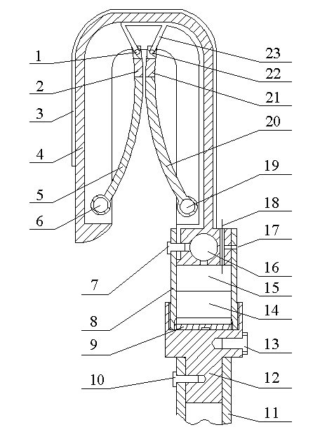 Wire clamp of grounding wire