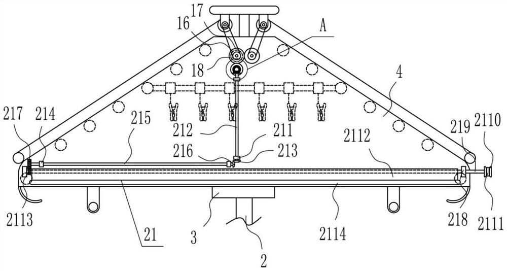 Clothes drying device for smart home