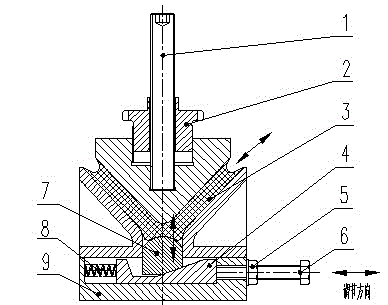 A tapered shock absorber with adjustable stiffness and its installation and adjustment method