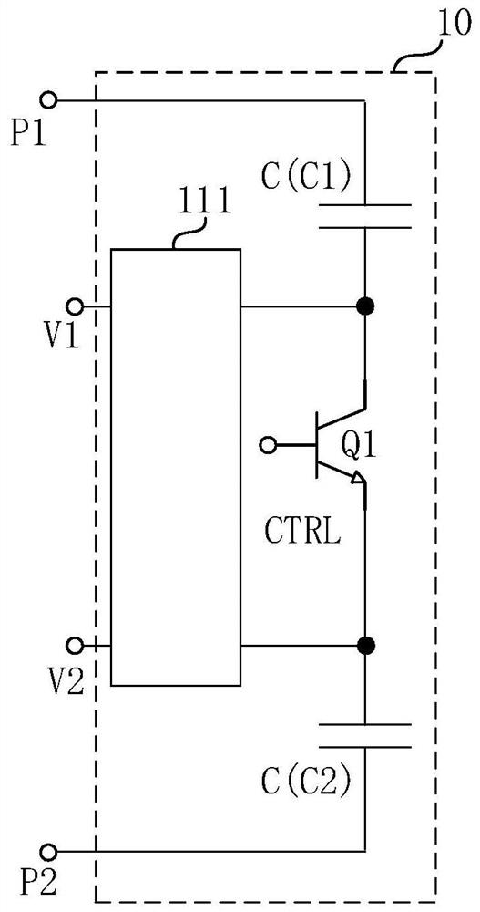 Adjustable capacitance circuit and delay adjusting circuit