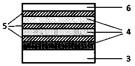 White light LED packaging structure and packaging method
