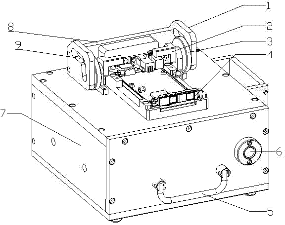 Port pin test fixture