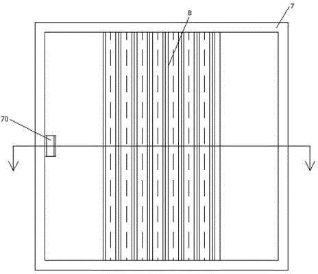 Electrical switch cabinet equipped with external buffer spring