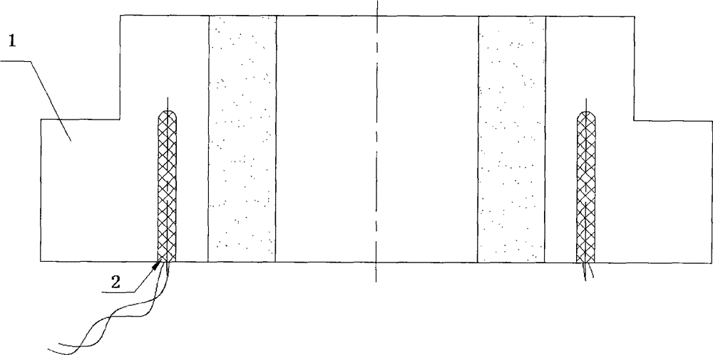 A powder metallurgy mold