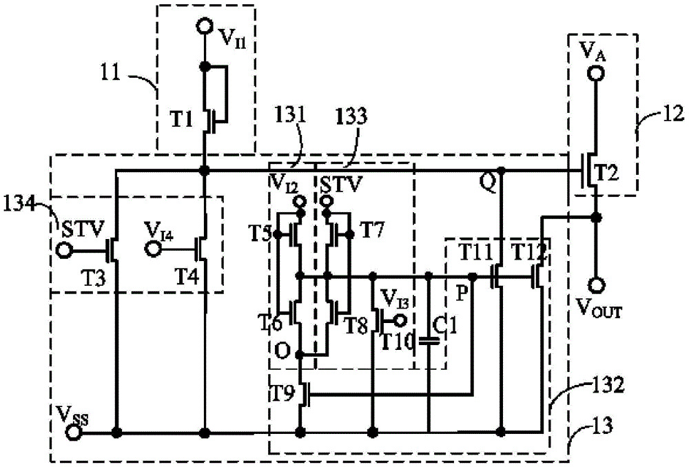 Display and its gate drive circuit and gate drive unit circuit