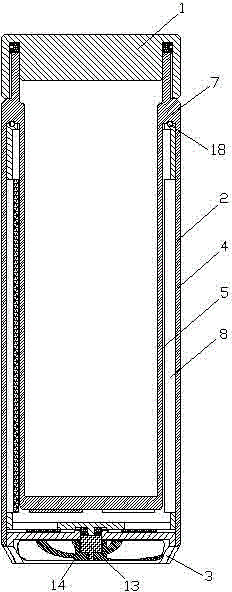 Heat preservation and fast cooling integrated cup