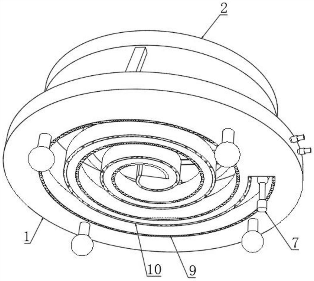 A kind of road engineering pavement quality detection device