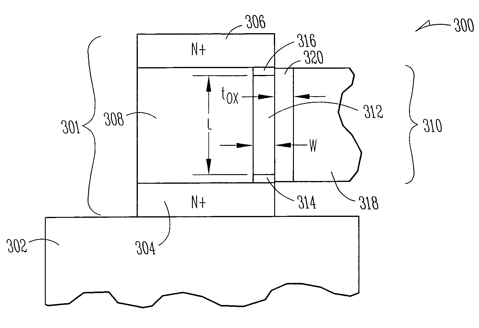 Folded bit line DRAM with vertical ultra thin body transistors