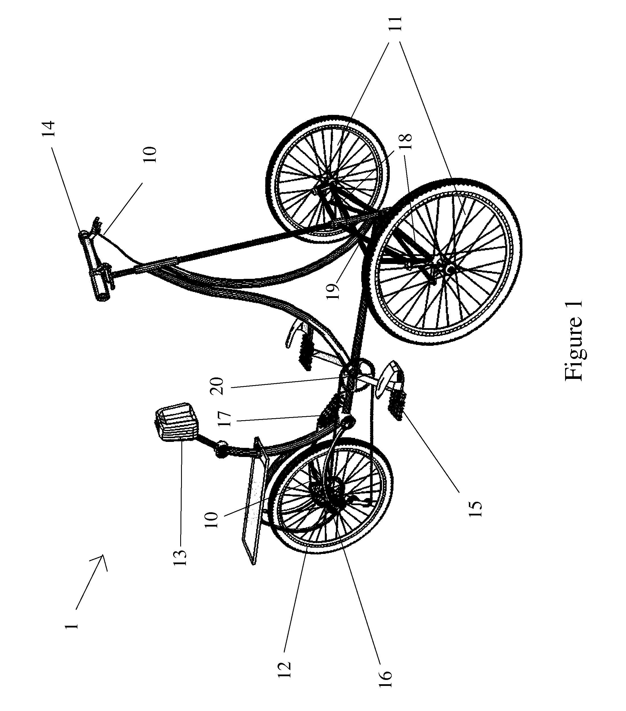 Mobile ergonomic exercise tricycle apparatus and method