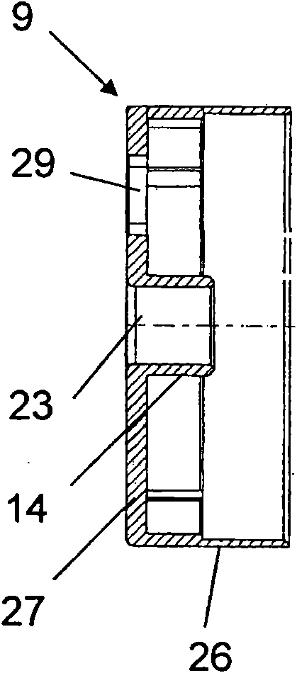 Capacitive rotation sensor