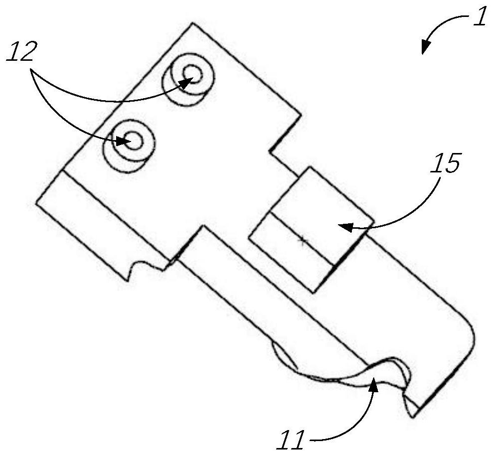 Acetabulum side guide module, femur side guide module and hip joint guide system