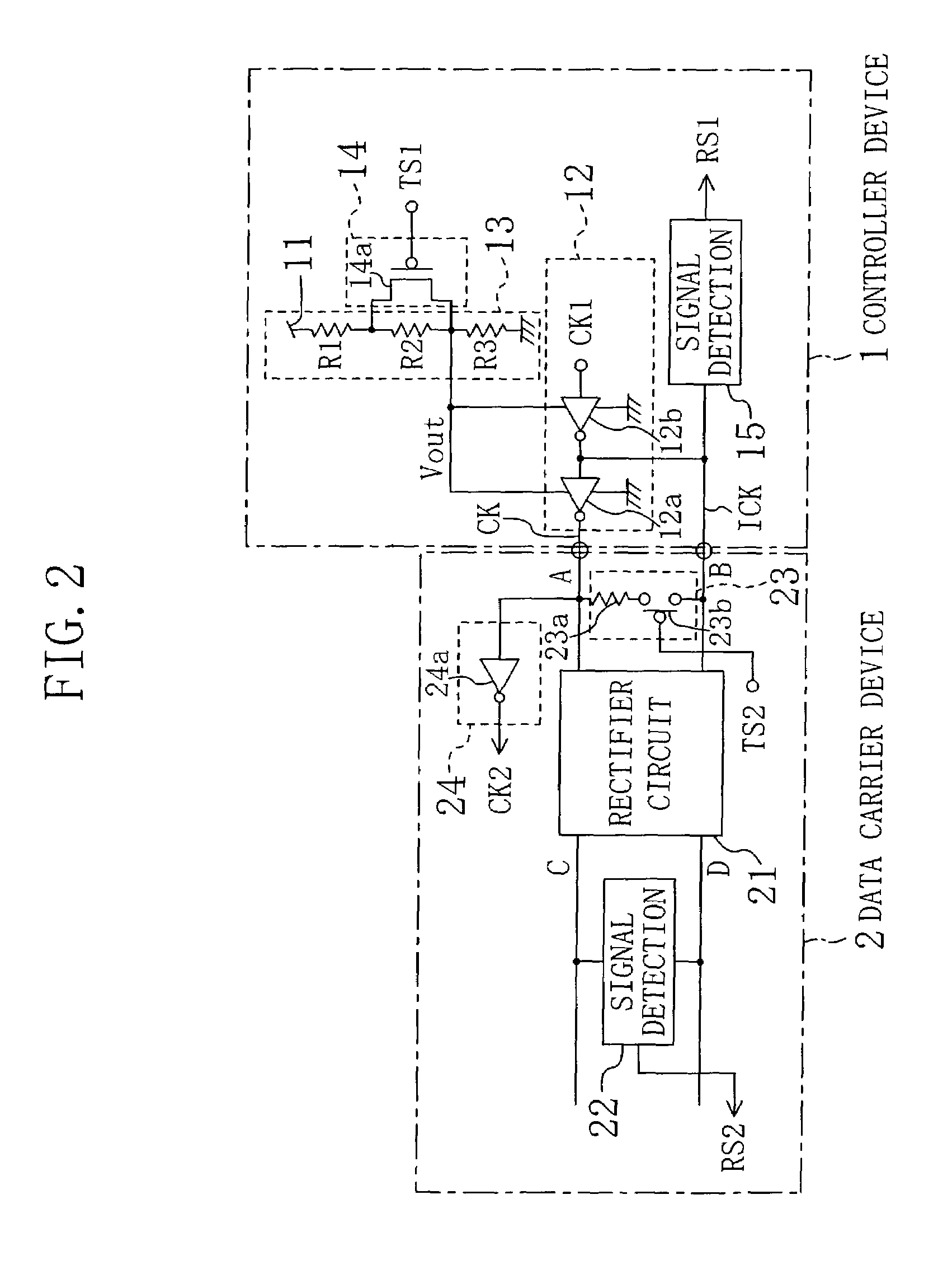 Data communication system, controller device and data communication method