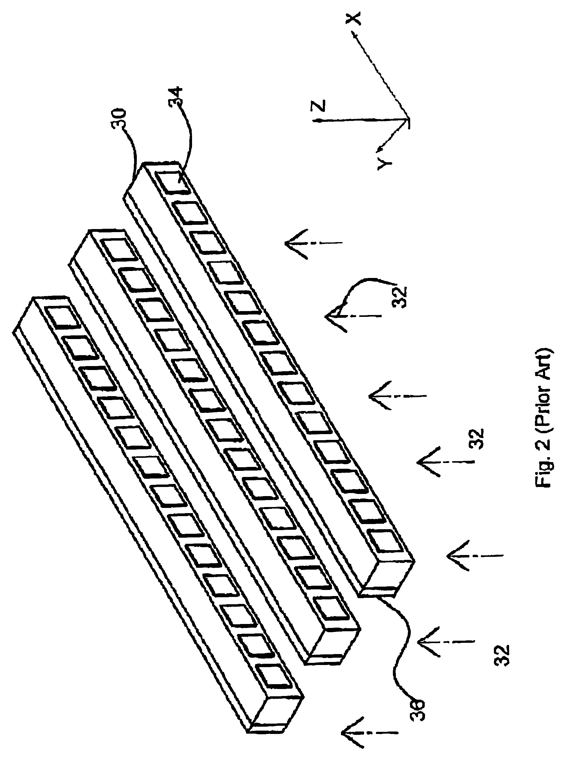 Two-dimensional radiation detector