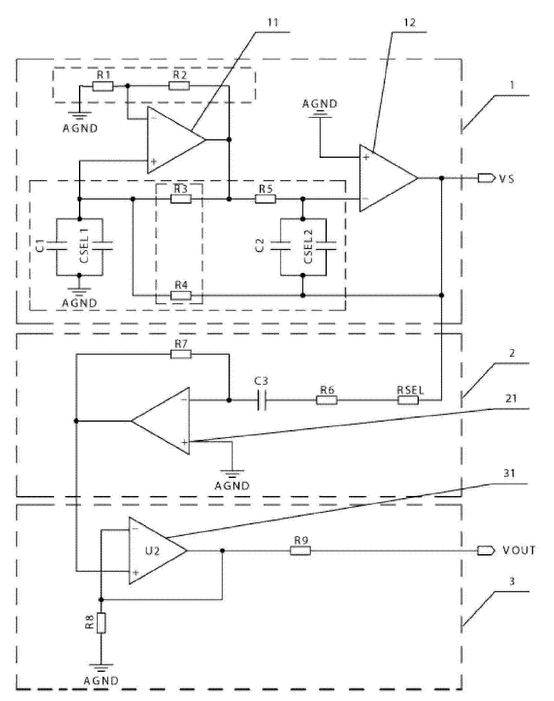 Excitation power circuit of rotary transformer